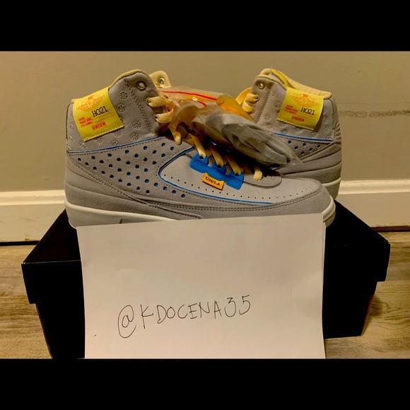 AIR JORDAN 2 GREY FOG SAMPLES - Picture 1 of 7